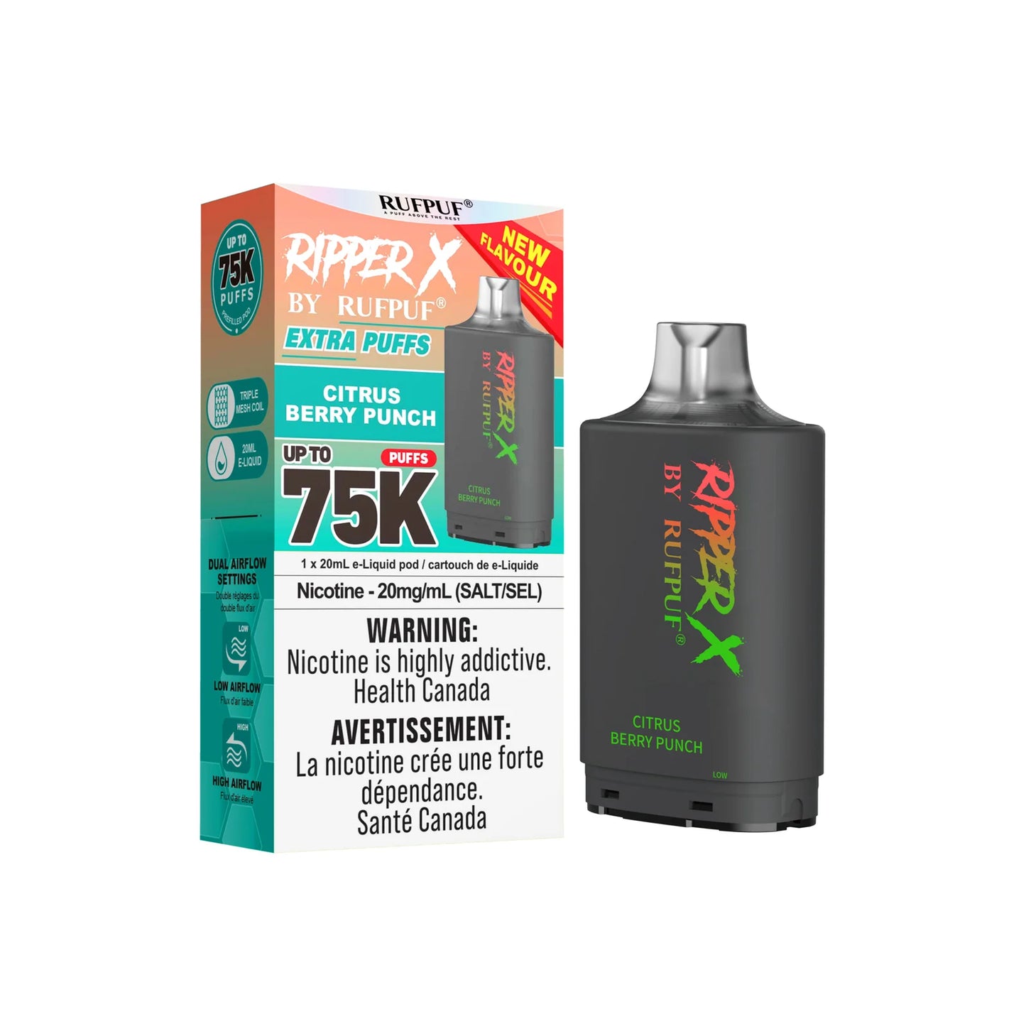 Ripper X 75K - Citrus Berry Punch