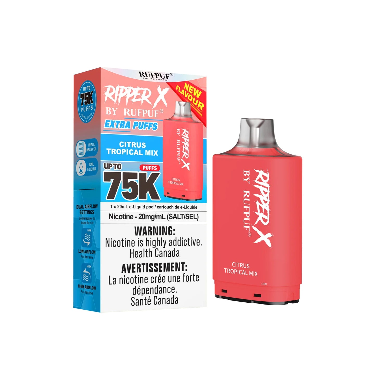 Ripper X 75K - Citrus Tropical Mix