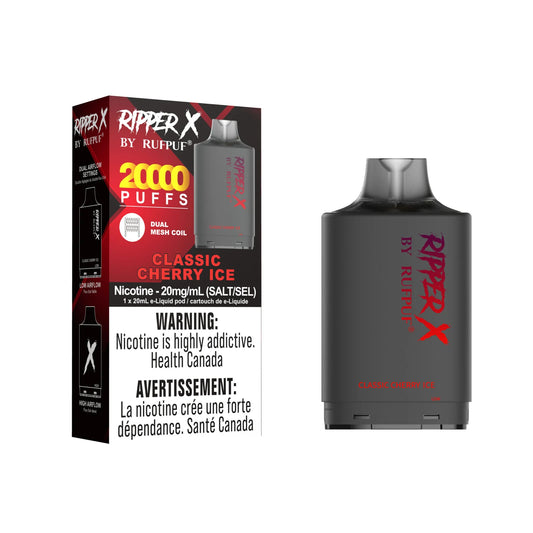 Classic Cherry Ice Ripper X 20k (20mg/ML / 5PCs)