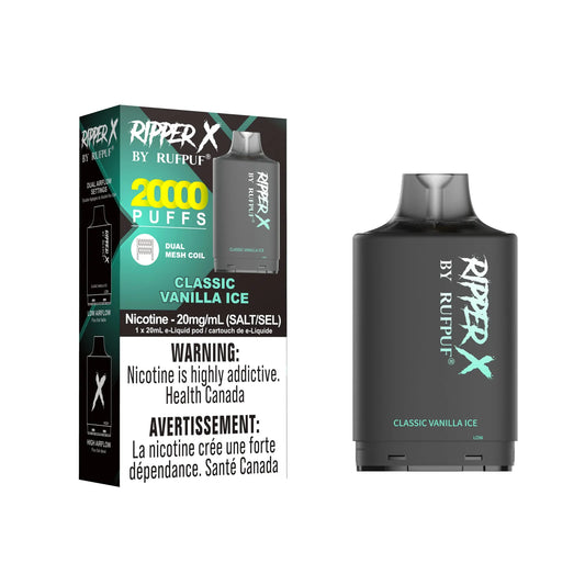 Classic Vanilla Ice Ripper X 20k (20mg/ML / 5PCs)