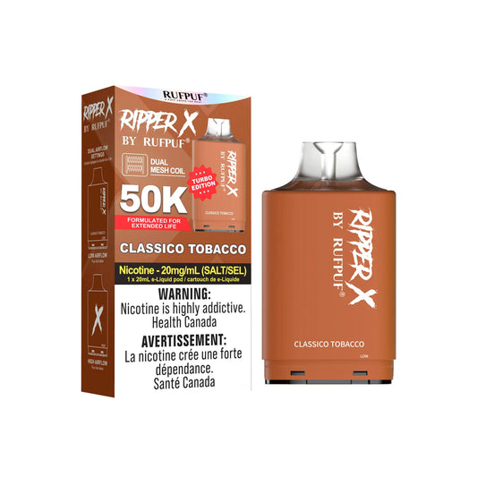 RIPPER X 50K - Classico Tobacco