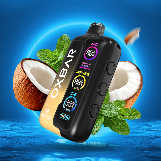 Rocky Vapor Oxbar Tri Fusion - Coconut Ice