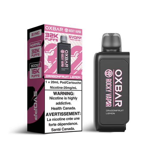 Svopp Rocky Vapor Oxbar (32K) - Dragonfruit Lemon