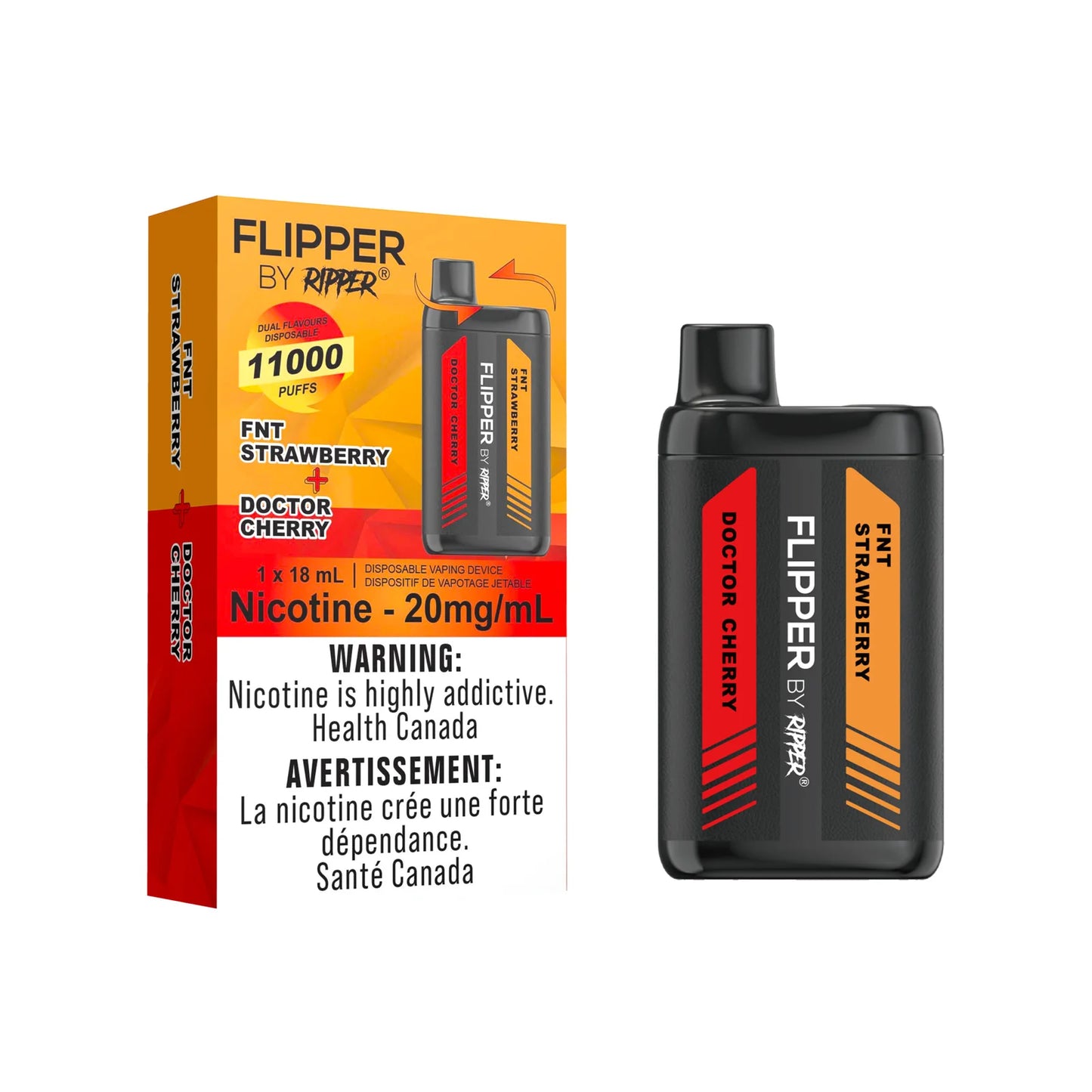 Doctor Pepper Cherry-FNT Strawberry Flipper 11000(20mg/ML / 5PCs)