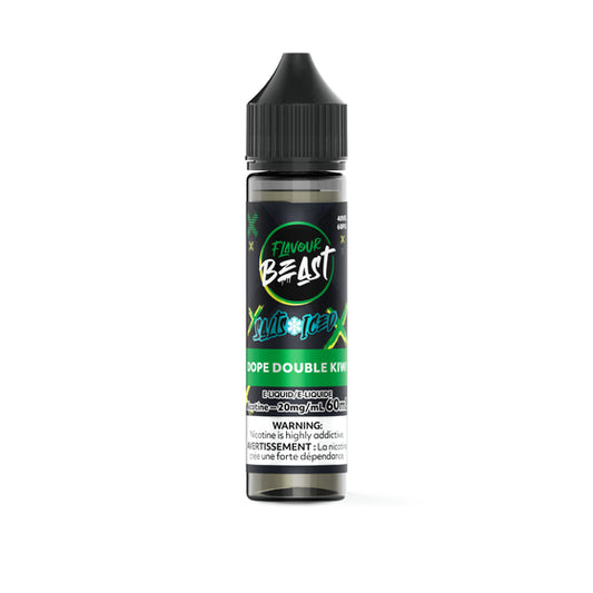 Flavour Beast E-Liquid (20mg/60mL) - Dope Double Kiwi