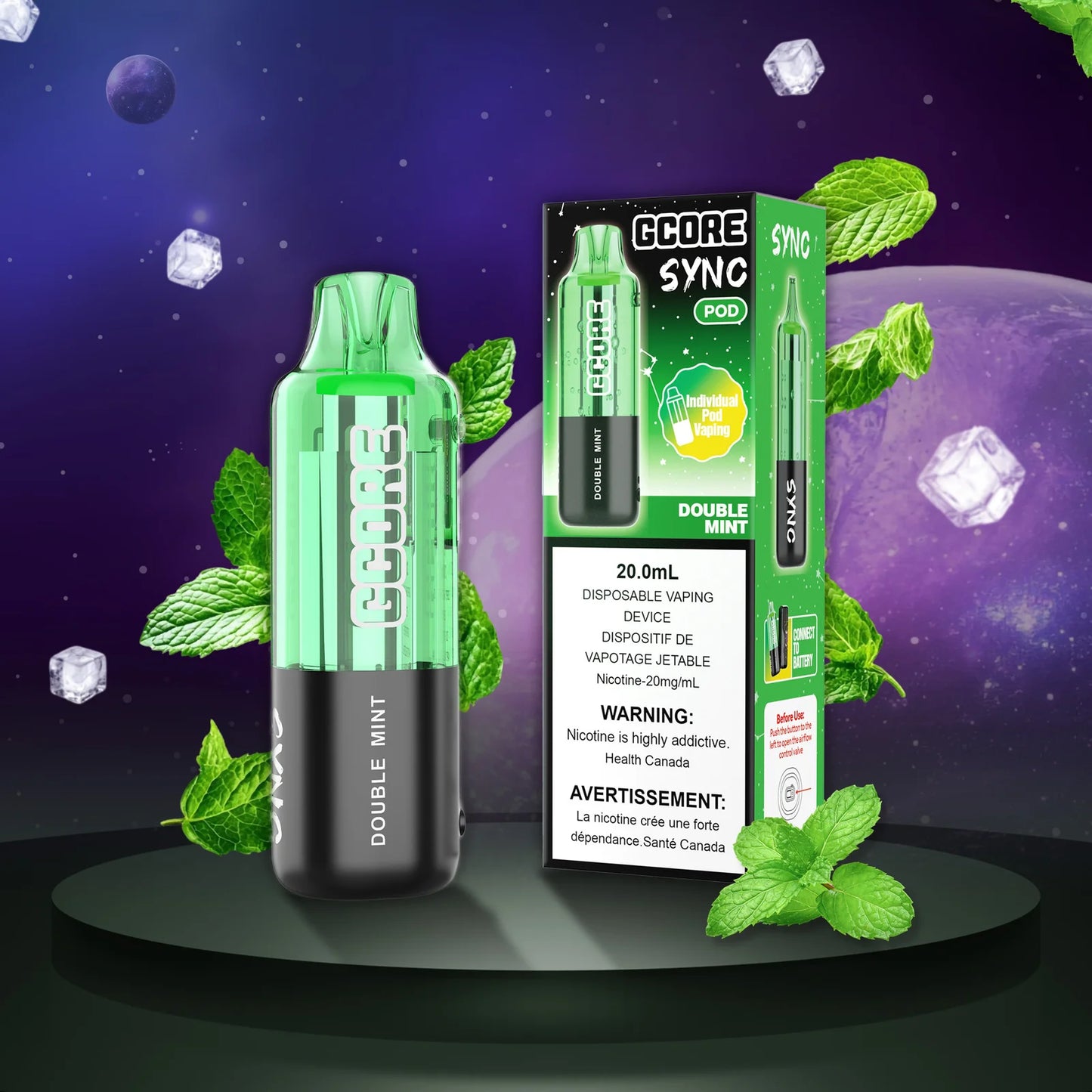 Gcore Sync Pod - Double Mint