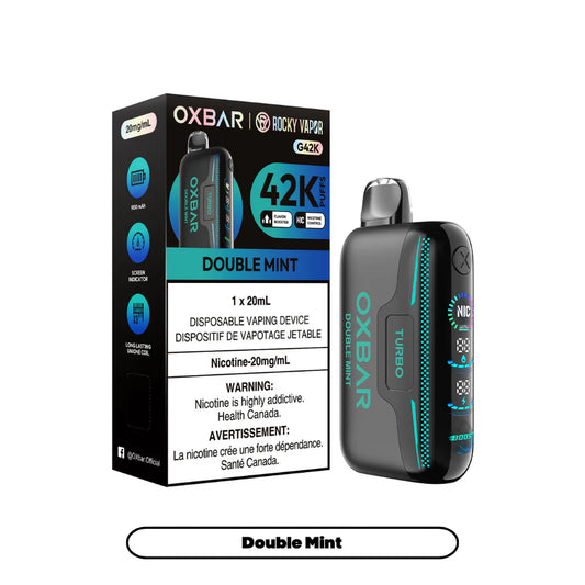 Rocky Vapor Oxbar G42K - Double Mint