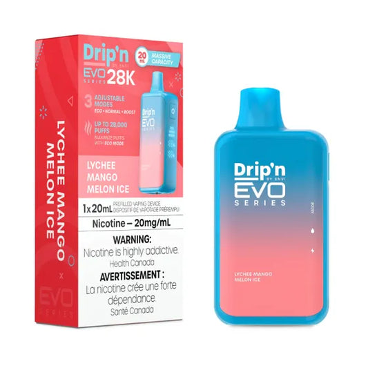 Drip'n by Envi EVO Series 28K - Lychee Mango Melon lce