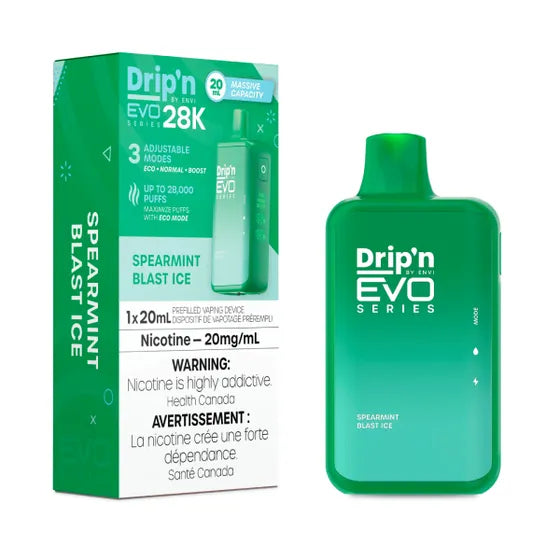 Drip'n by Envi EVO Series 28K - Spearmint Blast lce