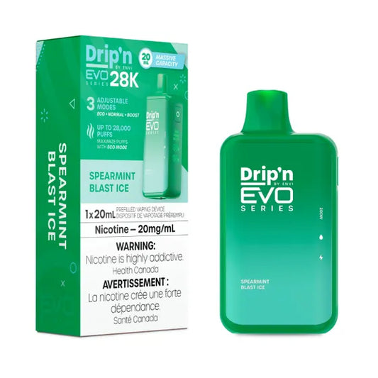 Drip'n by Envi EVO Series 28K - Spearmint Blast lce