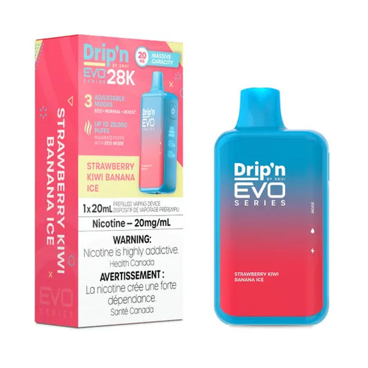 Drip'n by Envi EVO Series 28K - Strawberry Kiwi Banana lce