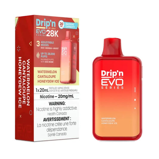 Drip'n by Envi EVO Series 28K - Watermelon Cantaloupe Honeydew lce