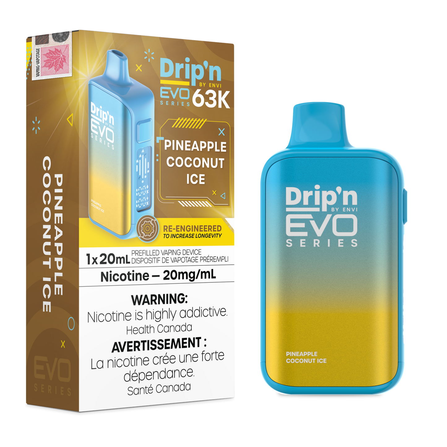 Drip'n by Envi EVO 63K - Pineapple Coconut Ice