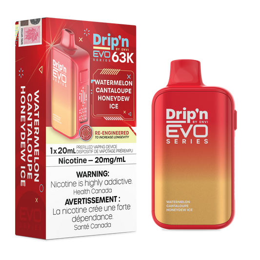 Drip'n by Envi EVO 63K - Watermelon Cantaloupe Honeydew Ice