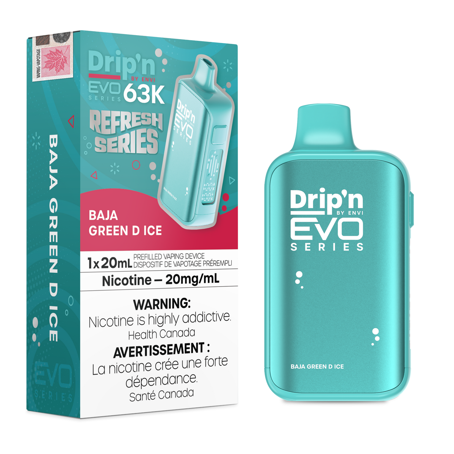 Drip'n by Envi EVO 63K - Baja Green D Ice
