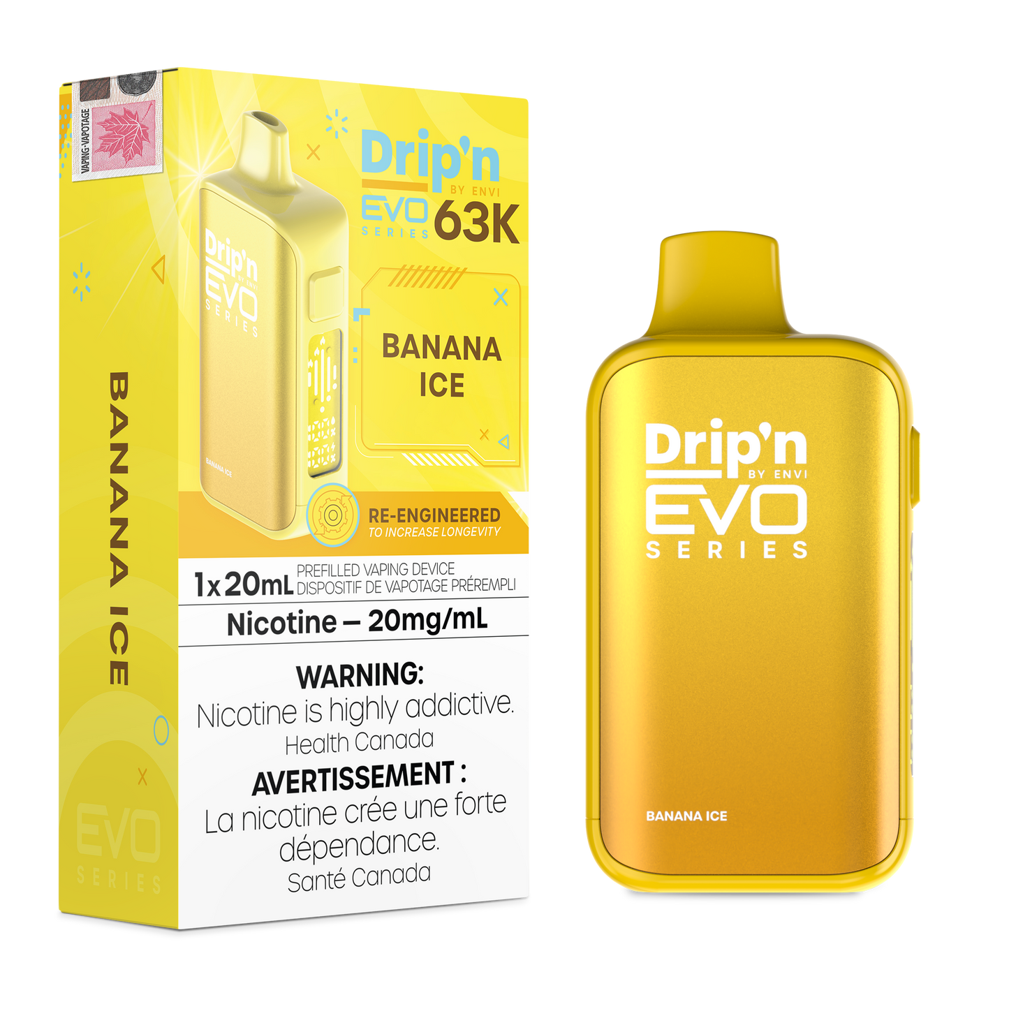 Drip'n by Envi EVO 63K - Banana Ice