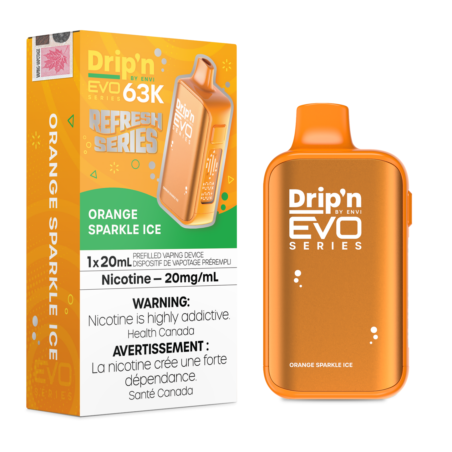 Drip'n by Envi EVO 63K - Orange Sparkle Ice