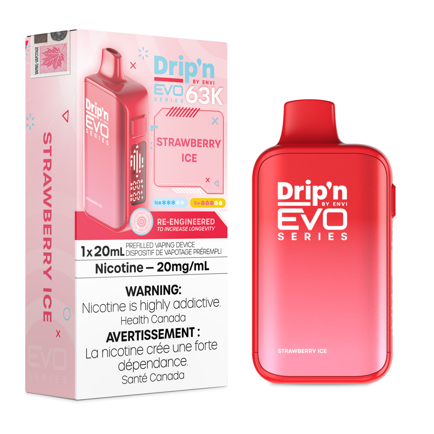 Drip'n by Envi EVO 63K - Strawberry Ice
