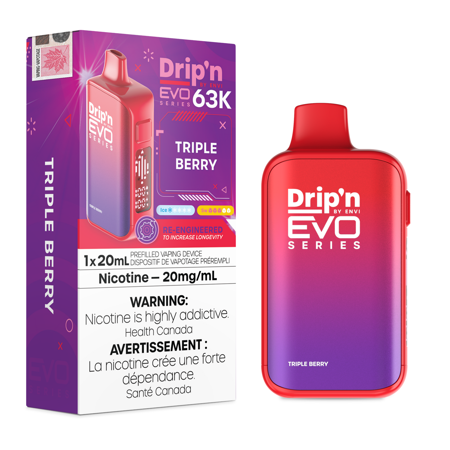 Drip'n by Envi EVO 63K - Triple Berry