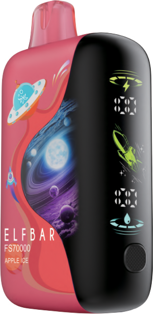 ELFBAR FS70K DISPOSABLE - APPLE ICE