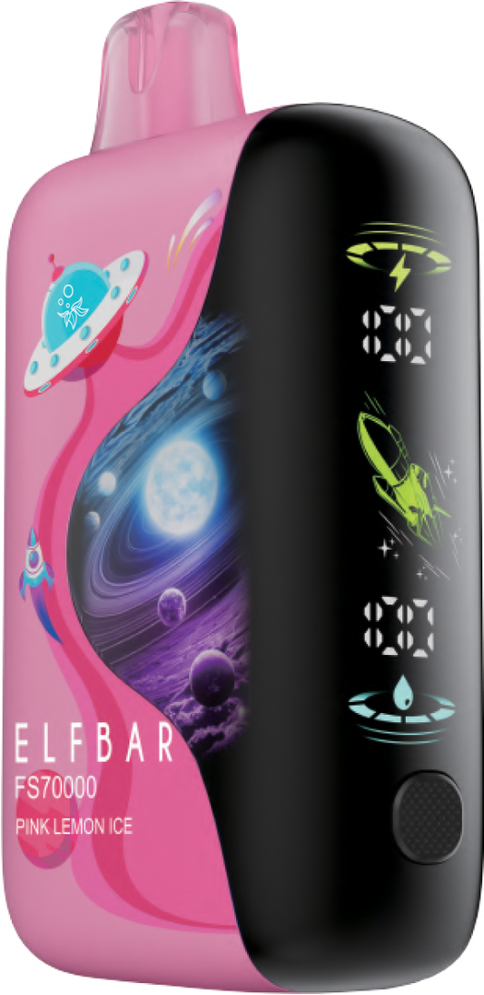 ELFBAR FS70K DISPOSABLE - PINK LEMON ICE