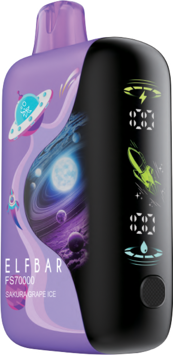 ELFBAR FS70K DISPOSABLE - SAKURA GRAPE ICE
