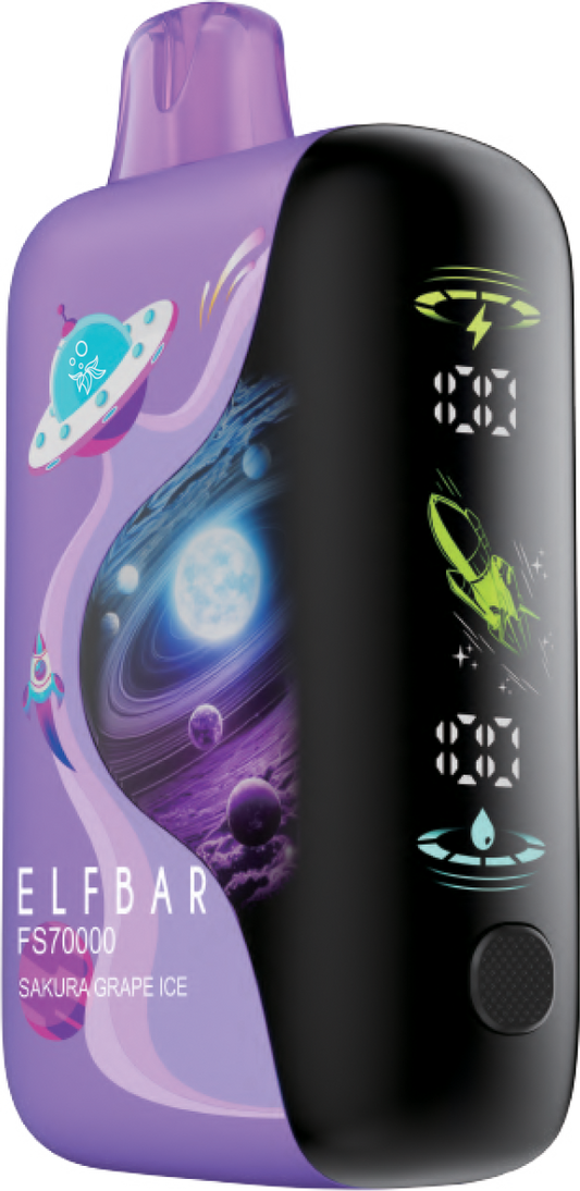 ELFBAR FS70K DISPOSABLE - SAKURA GRAPE ICE