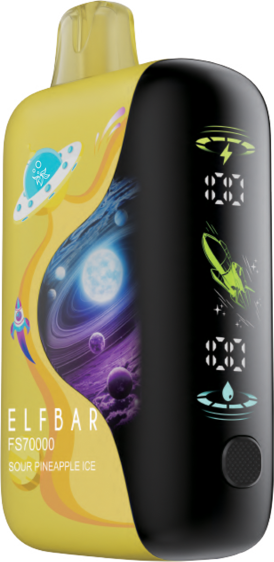 ELFBAR FS70K DISPOSABLE - SOUR PINEAPPLE ICE