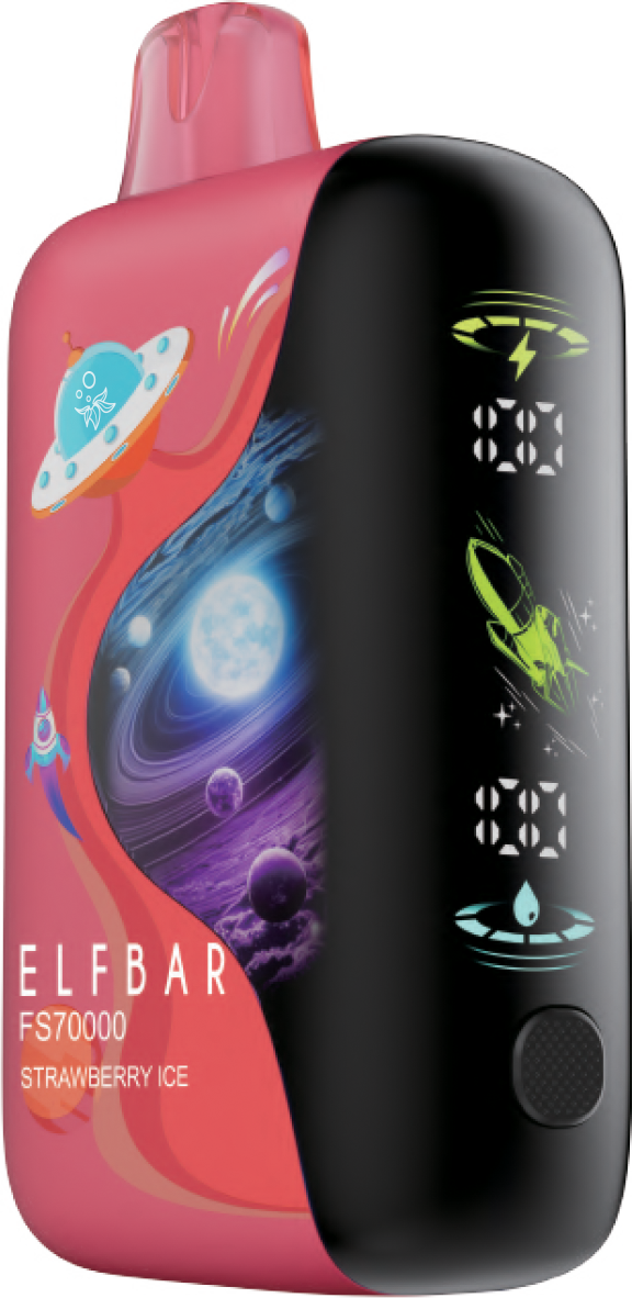 ELFBAR FS70K DISPOSABLE - STRAWBERRY ICE