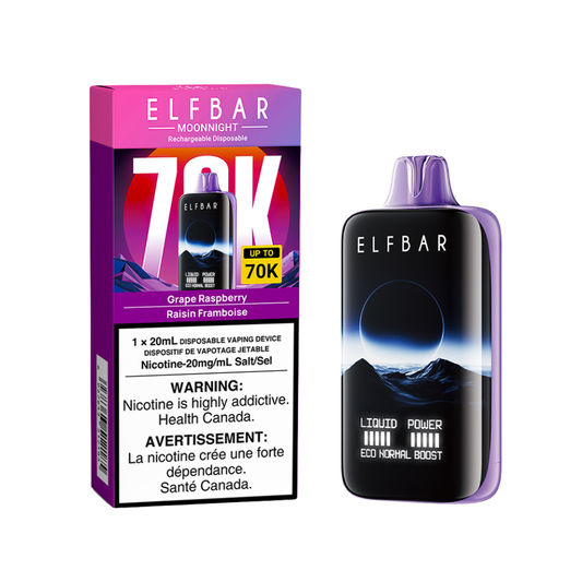 ELF Bar MoonNight - Grape Raspberry