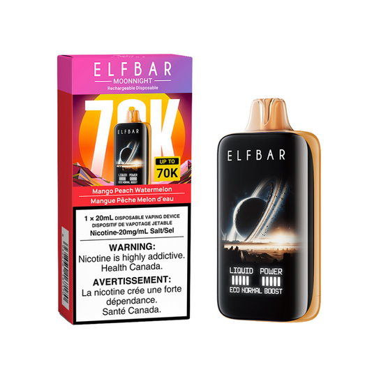 ELF Bar MoonNight - Mango Peach Watermelon