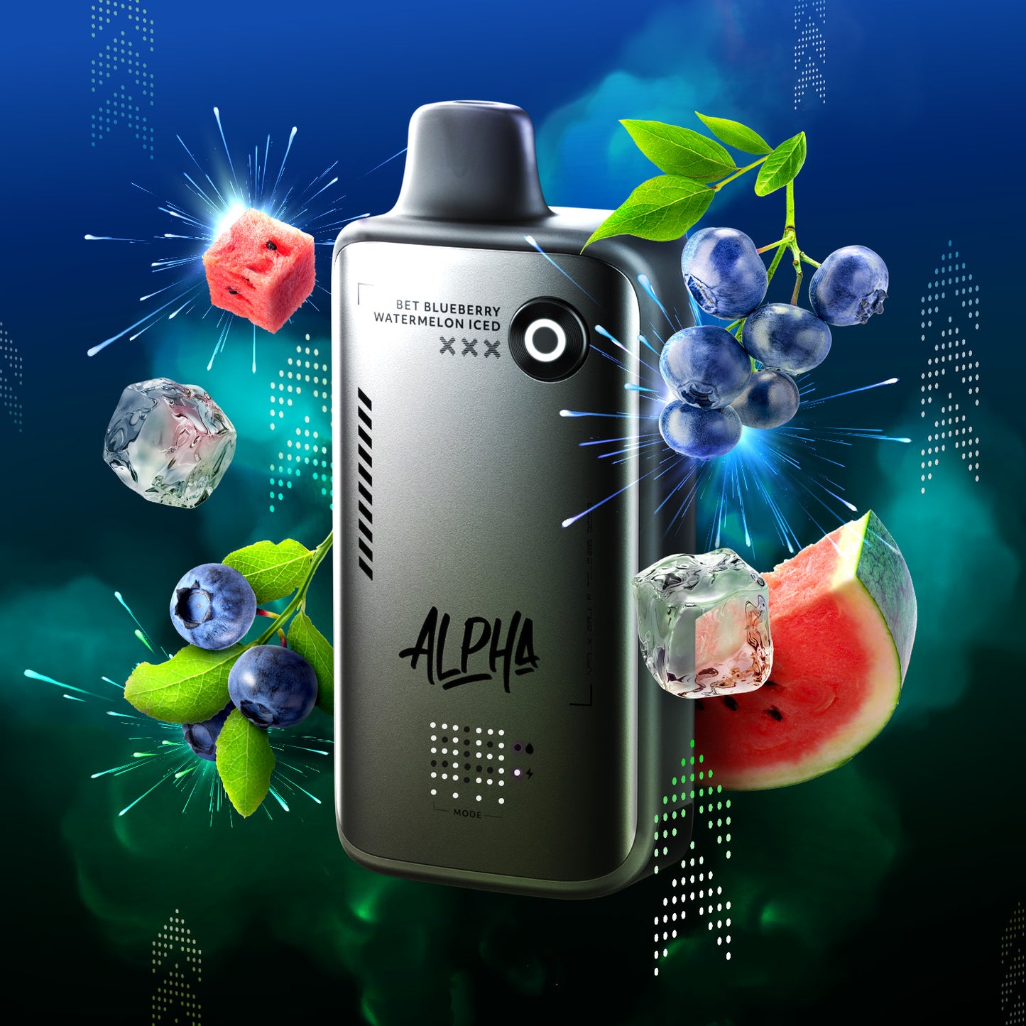 Flavour Beast Alpha Disposable - Bet Blueberry Watermelon Iced