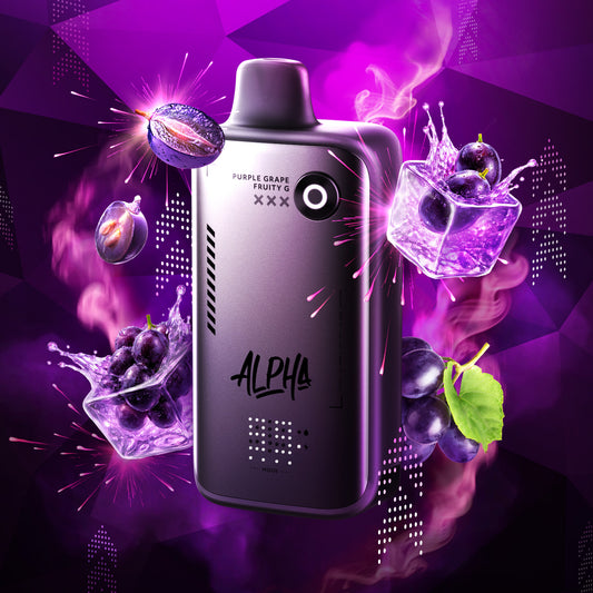Flavour Beast Alpha Disposable - Purple Grape Fruity G