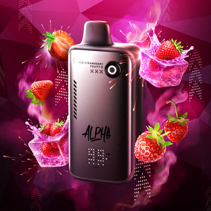 Flavour Beast Alpha Disposable - Red Strawberry Fruity G
