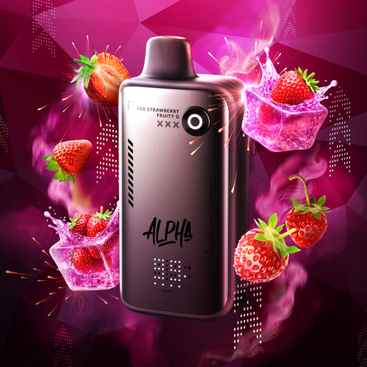 Flavour Beast Alpha Disposable - Red Strawberry Fruity G