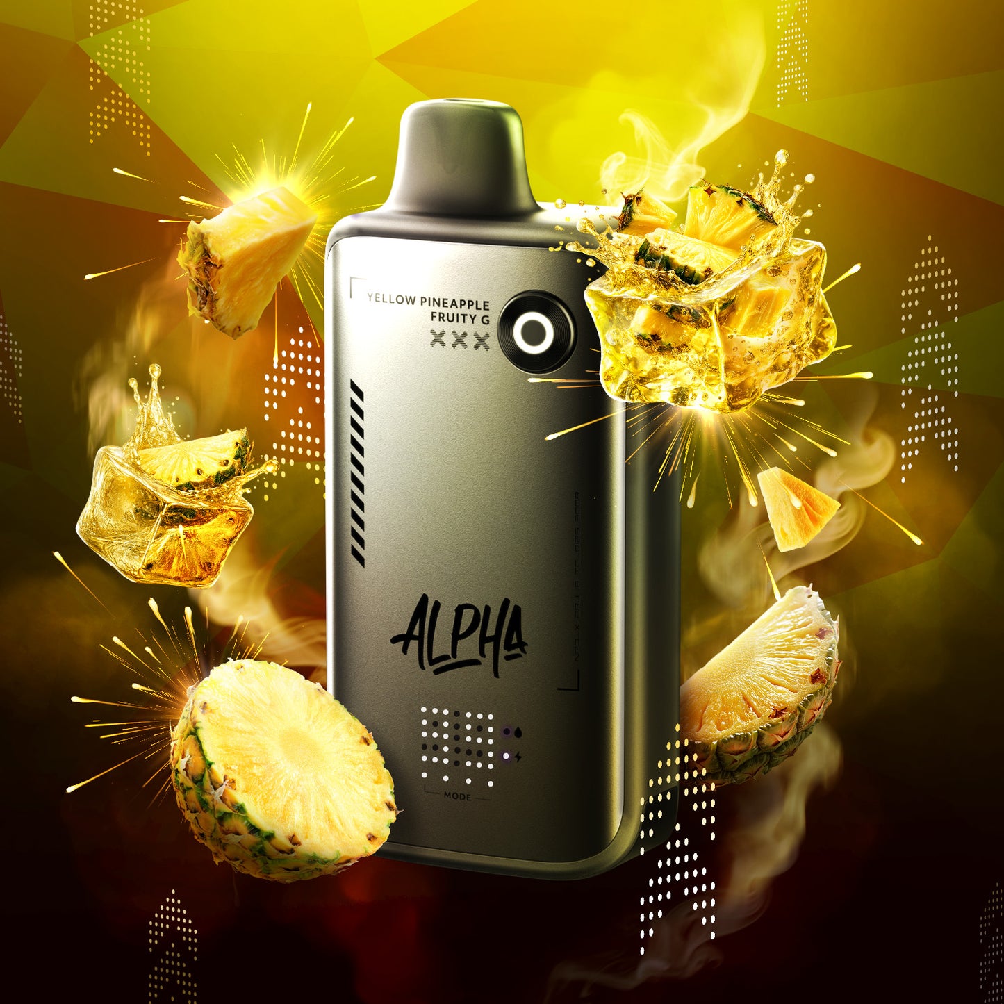 Flavour Beast Alpha Disposable - Yellow Pineapple Fruity G