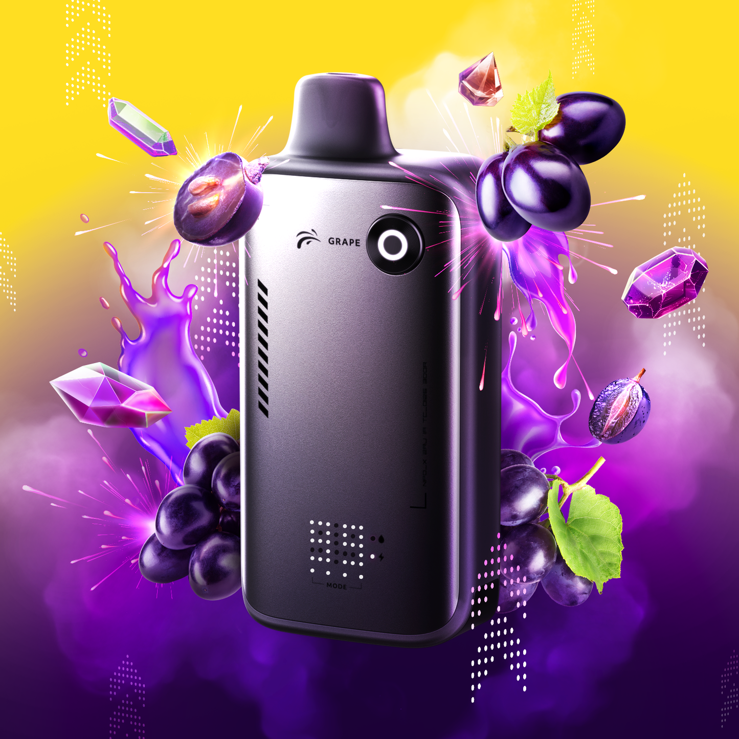 Flavour Beast Alpha Disposable - Gushin Grape