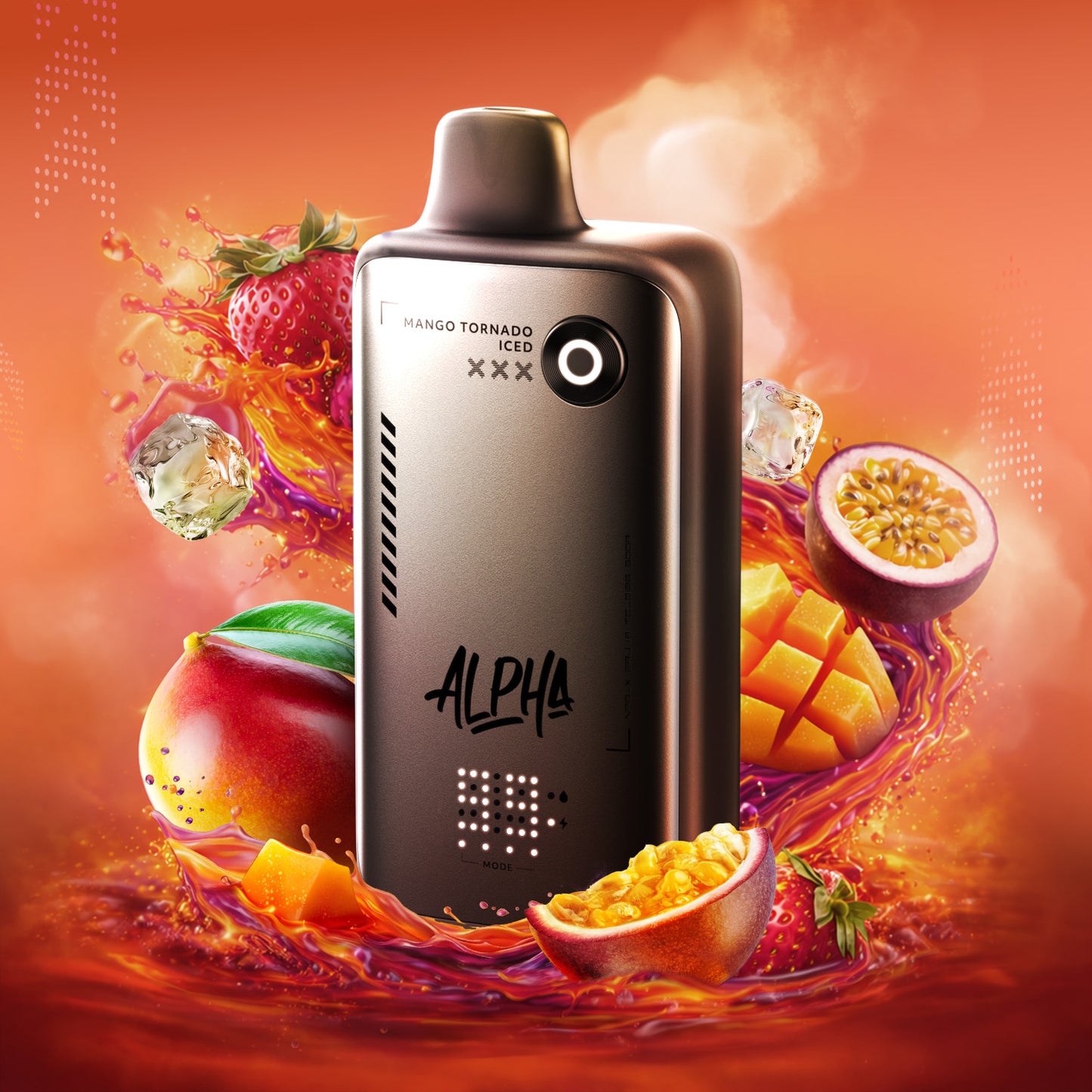 Flavour Beast Alpha Disposable - Mango Tornado Iced