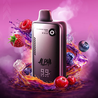 Flavour Beast Alpha Disposable - Wildberry Bomb Iced