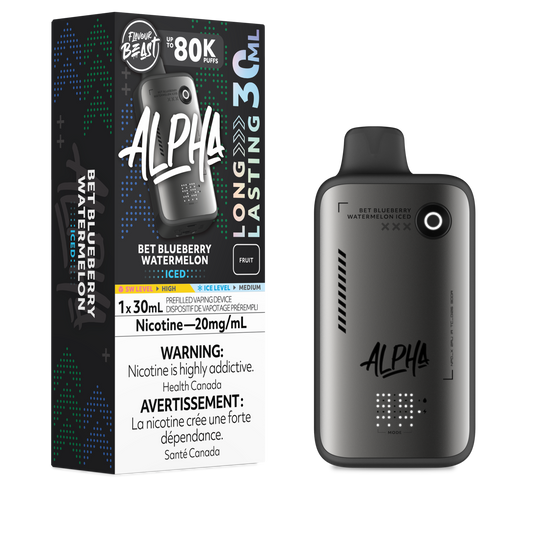 Flavour Beast Alpha Disposable - Bet Blueberry Watermelon Iced