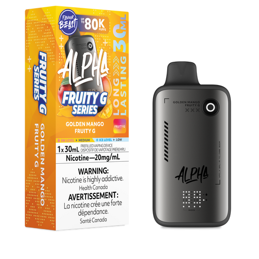 Flavour Beast Alpha Disposable - Golden Mango Fruity G