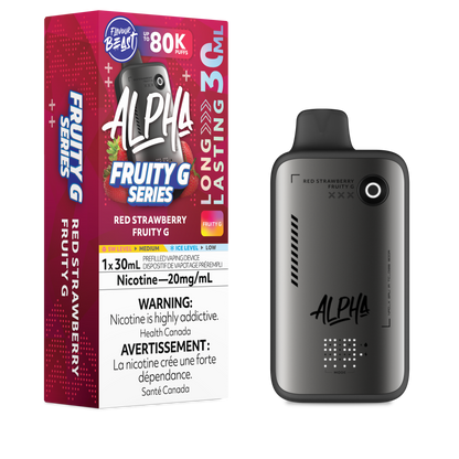 Flavour Beast Alpha Disposable - Red Strawberry Fruity G