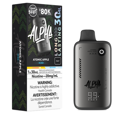 Flavour Beast Alpha Disposable - Atomic Apple Iced