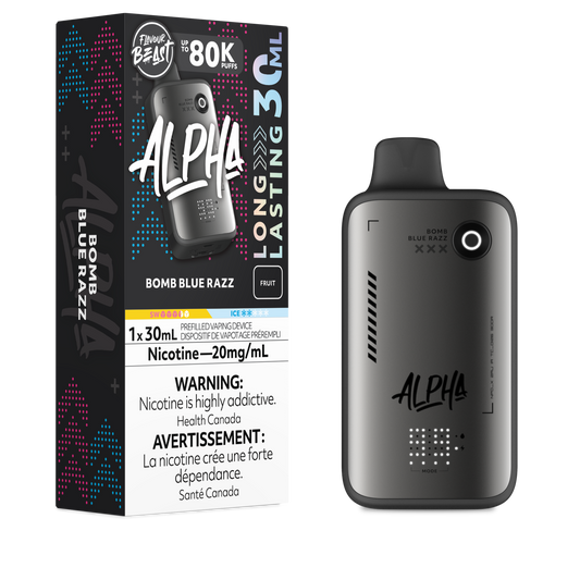 Flavour Beast Alpha Disposable - Bomb Blue Razz