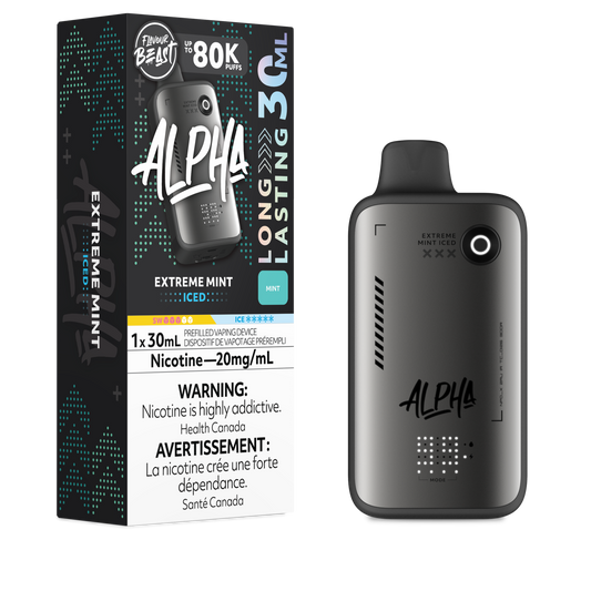 Flavour Beast Alpha Disposable - Extreme Mint Iced