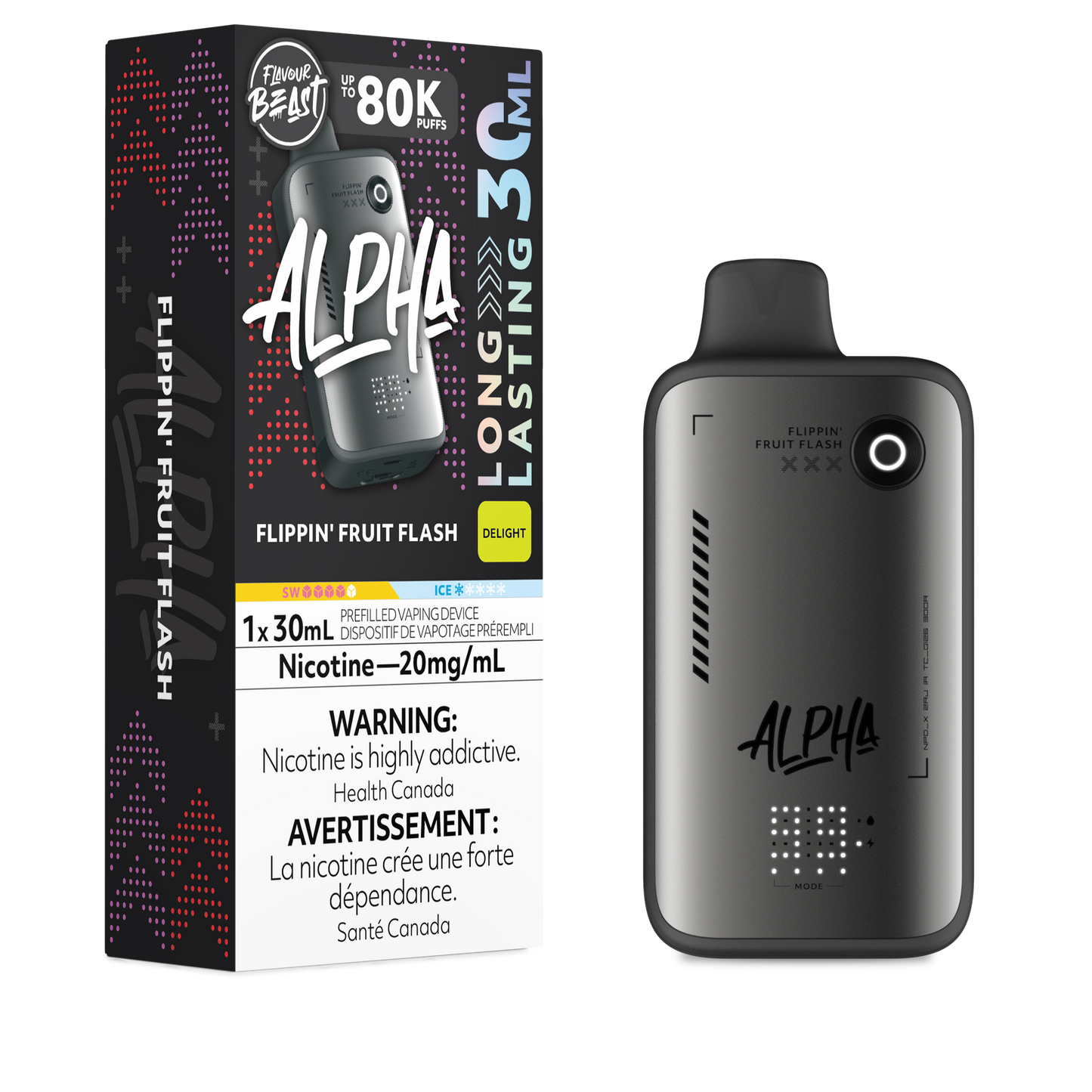 Flavour Beast Alpha Disposable - Flippin' Fruit Flash