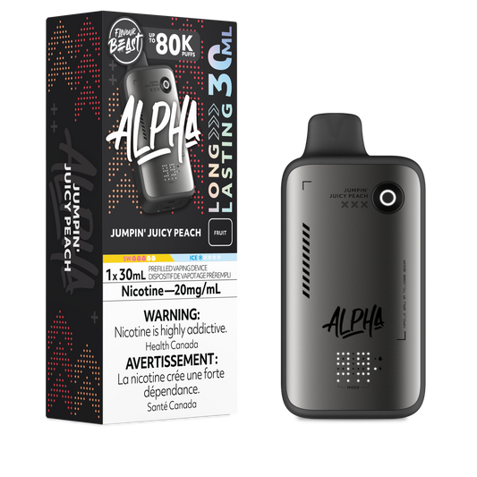 Flavour Beast Alpha Disposable - Jumpin' Juicy Peach