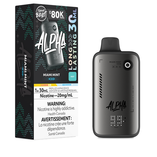 Flavour Beast Alpha Disposable - Miami Mint Iced