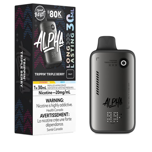 Flavour Beast Alpha Disposable - Trippin' Triple Berry