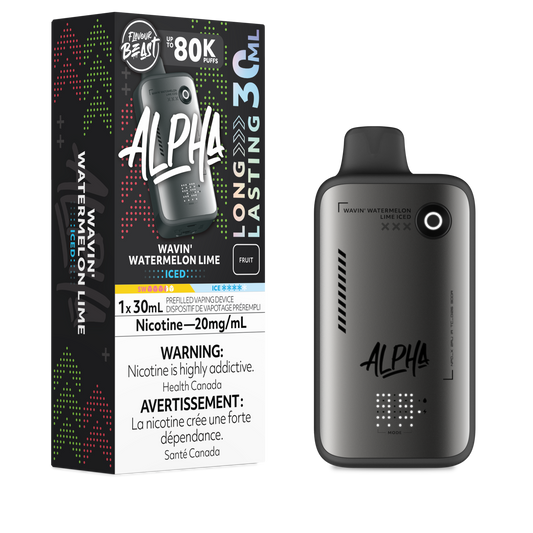 Flavour Beast Alpha Disposable - Wavin' Watermelon Lime Iced